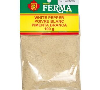 Ferma Pimenta do Reino Branca em Pó 100g