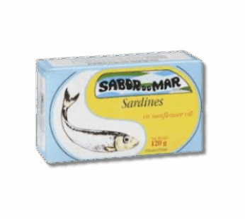 Sabor do Mar Sardines in Sunflower Oil 120g