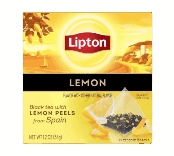 Lipton Black Tea Lemon 20pack