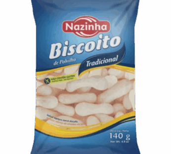 Nazinha Biscoito Polvilho Tradicional 140g