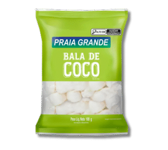 Praia Grande Bala de Coco 100g