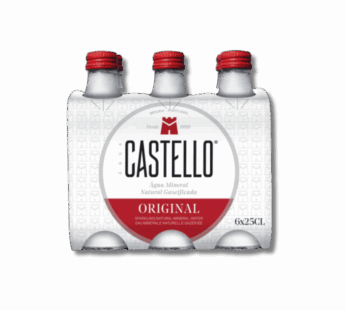 Castello Agua Gaseificada 6pack