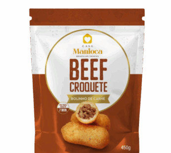 Casa Manioca Croquete de Carne 400g