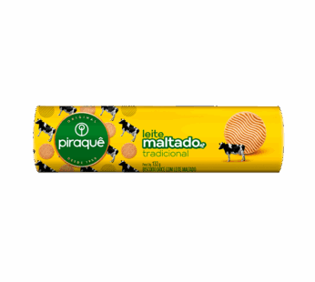 Piraquê Biscoito Leite Maltado 132g