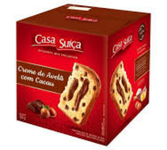 Casa Suiça Panettone Creme de Avelã com Cacau 500g