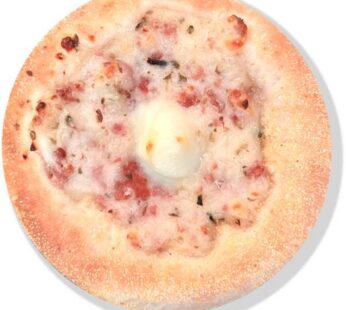 Esfiha Aberta de Calabresa com Requeijão