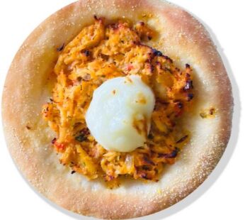 Esfiha Aberta de Frango com Requeijão